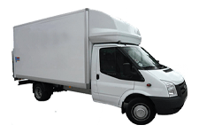 Car Hire Carshalton Beeches - Ford Luton 3.5 ton Tail Box Lift Truck - Truck hire Carshalton beeches