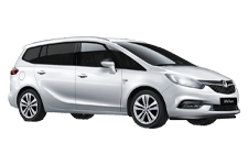 Car Hire Carshalton Beeches - Vauxhall Zafira 5 + 2 - Minibus hire Carshalton beeches